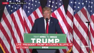 President Trump in Council Bluffs, IA