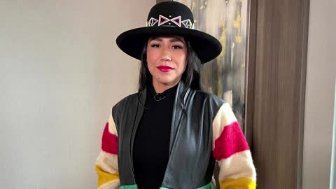 Indigenous fashion designer debuts at NYFW