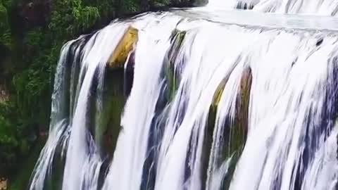 It is said that Huangguoshu waterfall, which is very famous in China