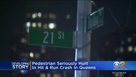 Man struck by U-Haul truck in Queens