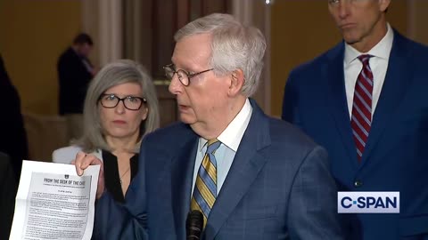 Mitch McConnell Sides with Biden & the Democrats Over Tucker Carlson
