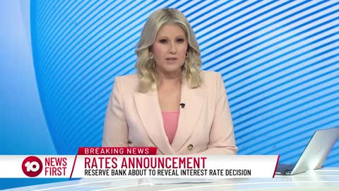 RBA Raises Cash Rate By 0.25% To 3.1% 10 News First