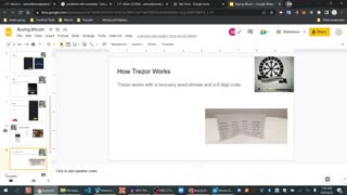 Working with a Trezor Wallet