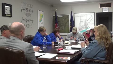 Grandview Indiana Town Board Meeting 3-18-24