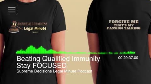 Beating Qualified Immunity Podcast Stay Focused