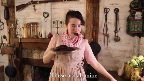 Heavenly Chocolate Cookies From 1812 | Oil Free | Historical ASMR Cooking