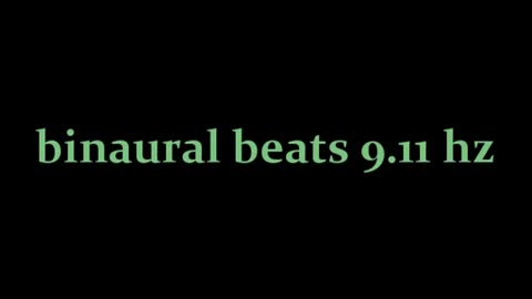 binaural beats 9 11 hz