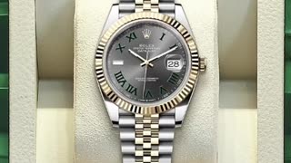 It’s Sophistication O’Clock!⌚️ Rolex Oyster Perpetual Datejust.