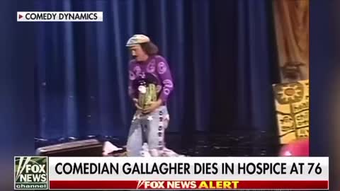 Watermelon smashing comedian Gallagher dies in hospice at 76