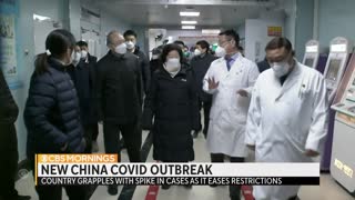 China's "explosion" of COVID cases started before government eased restrictions, WHO says