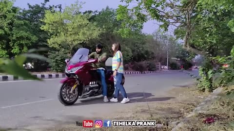 पति लाया 50 लाख की BIKE 😱 बीवी ने क्या किया देखे वीडियो