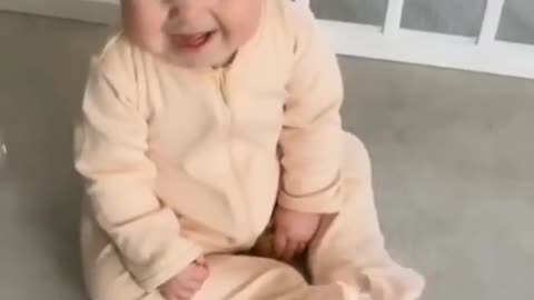 Cute baby viral video, my baby in happy mode