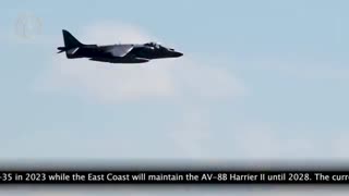 Russia Angry! 365 U.S. AV-8 Harrier II attack aircraft arrived at the Ukrainian border