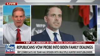 Jim Jordan voices 'overarching concerns' in Hunter Biden probe