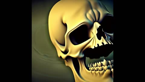 3D Render Skulls