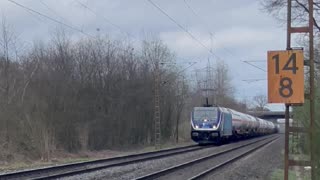 ČD Cargo with the 388 001-0 and a tank train