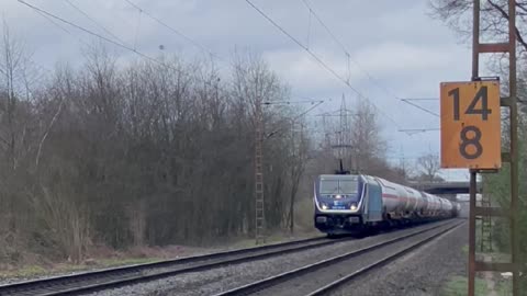 ČD Cargo with the 388 001-0 and a tank train