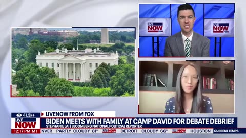 Biden discussing re-election campaign future while at Camp David, report says | LiveNOW from FOX