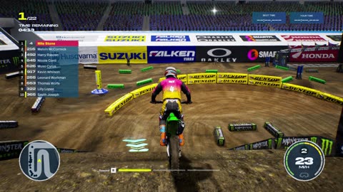 Monster Energy Supercross The Official Videogame 6 Motorcycle short