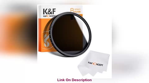 Review K&F Concept 67mm Variable ND2-ND400 ND Len