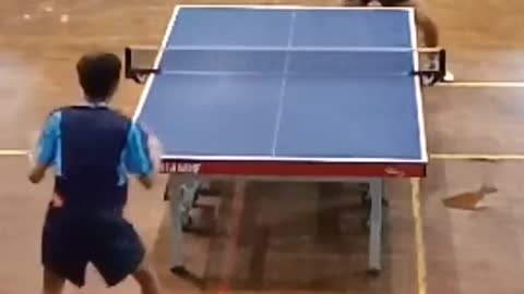 GIBRAN vs HABIBI part 4 #tenismeja #tabletennis #pingpong #shorts #gibran #habibi