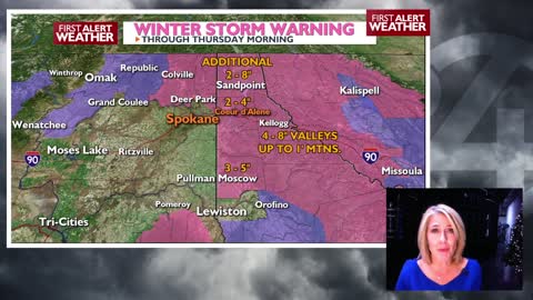 600 Update more snow showers likely overnight