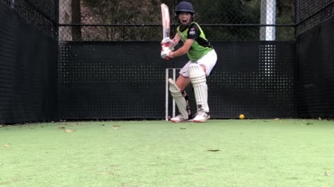 Facing a new ball in nets - How to prepare for trials - Cricket Batting Session- Batting Drills