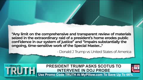 LIZ HARRINGTON ON TRUMP ASKING SCOTUS TO GET INVOLVED IN DOJ PROBE