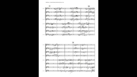 J.S. Bach – Motet: “Furchte dich nicht” (Double Clarinet Choir)