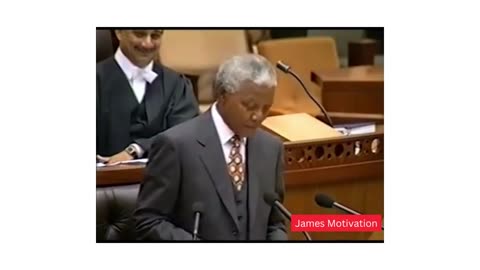Nelson Mandela - Last Speech in SA parliament