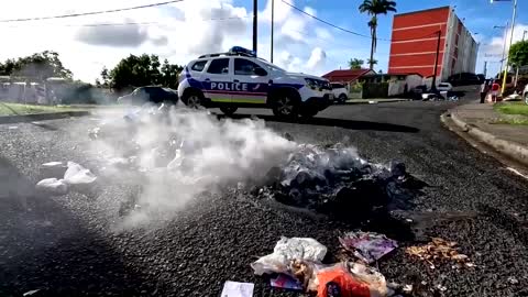 Martinique COVID-19 lockdown protests intensify