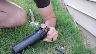 DIY FAST AND EASY Sprinkler Head Replacement