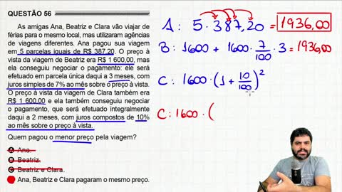 🙌 Razão, Proporção, Regra de Três e Porcentagem na Prova de Matemática do Encceja (Aula 4 de 5)