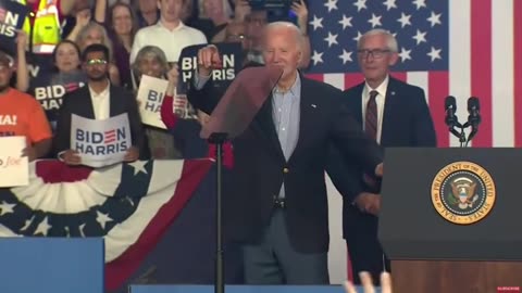 Biden Ends Speech In Wisconsin With Complete Nonsense