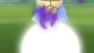 Pokémon GO-Catching Shadow Wartortle