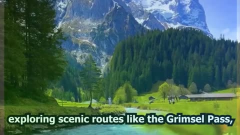Top 5 destinations to explore with campervan in Switzerland