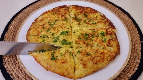 If you have 1 potato and 1 egg Most delicious recipe for potatoes for dinner!