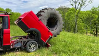 The smallest truck in the world vs the biggest truck in the world