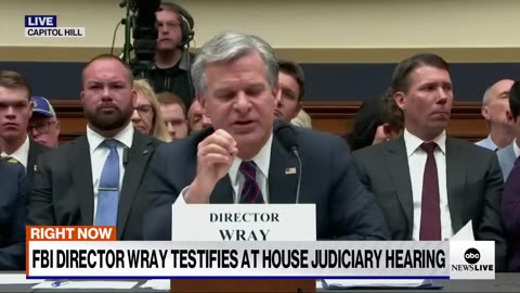 Chris Wray is Put on the Spot About the FBI's Participation in January 6