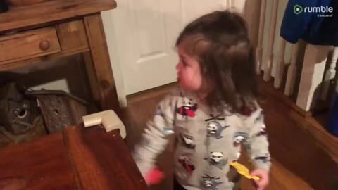 Little Girl Has Total Meltdown While Singing 'Old Macdonald'