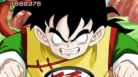 DBZ Dokkan Battle Anime Like Animation Kid Gohan(Saiyan Saga)