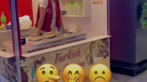 Turkish icecream trick is over🤣🤣 #funny #comedy #shorts