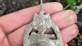 German WW2 tank badge found while metal detecting