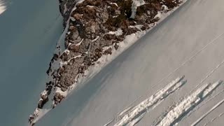 Double Backflip Drone Shot