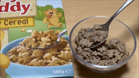 Arnotts Teeny Tiny Teddy Honey Cereal Packshot vs Product