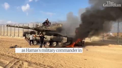 Israel 'at war' as Hamas militants launch surprise attack