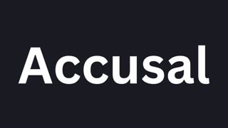 How To Pronounce "Accusal”