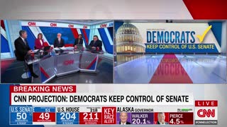 CNN projects Democrats keep control of Senate