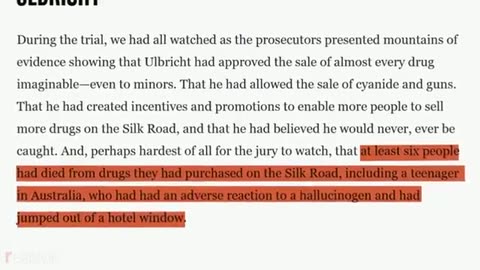 Why President Trump Should Free Ross Ulbricht