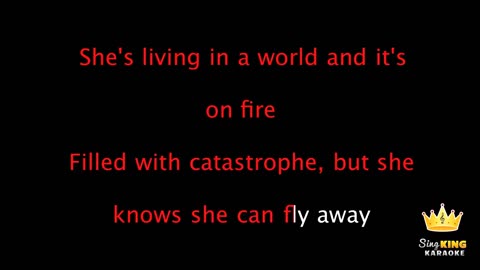 Alicia Keys - Girl On Fire (Karaoke Version)